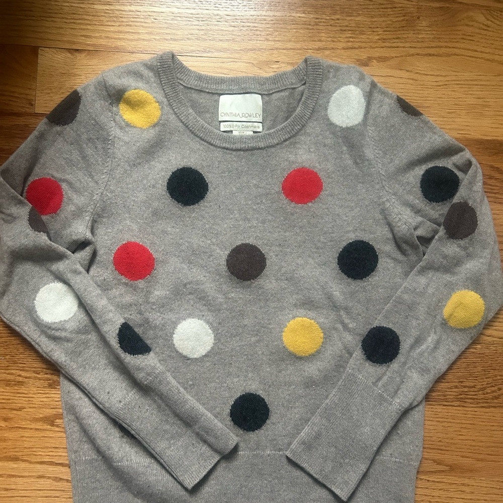 Cashmere Gray Sweater